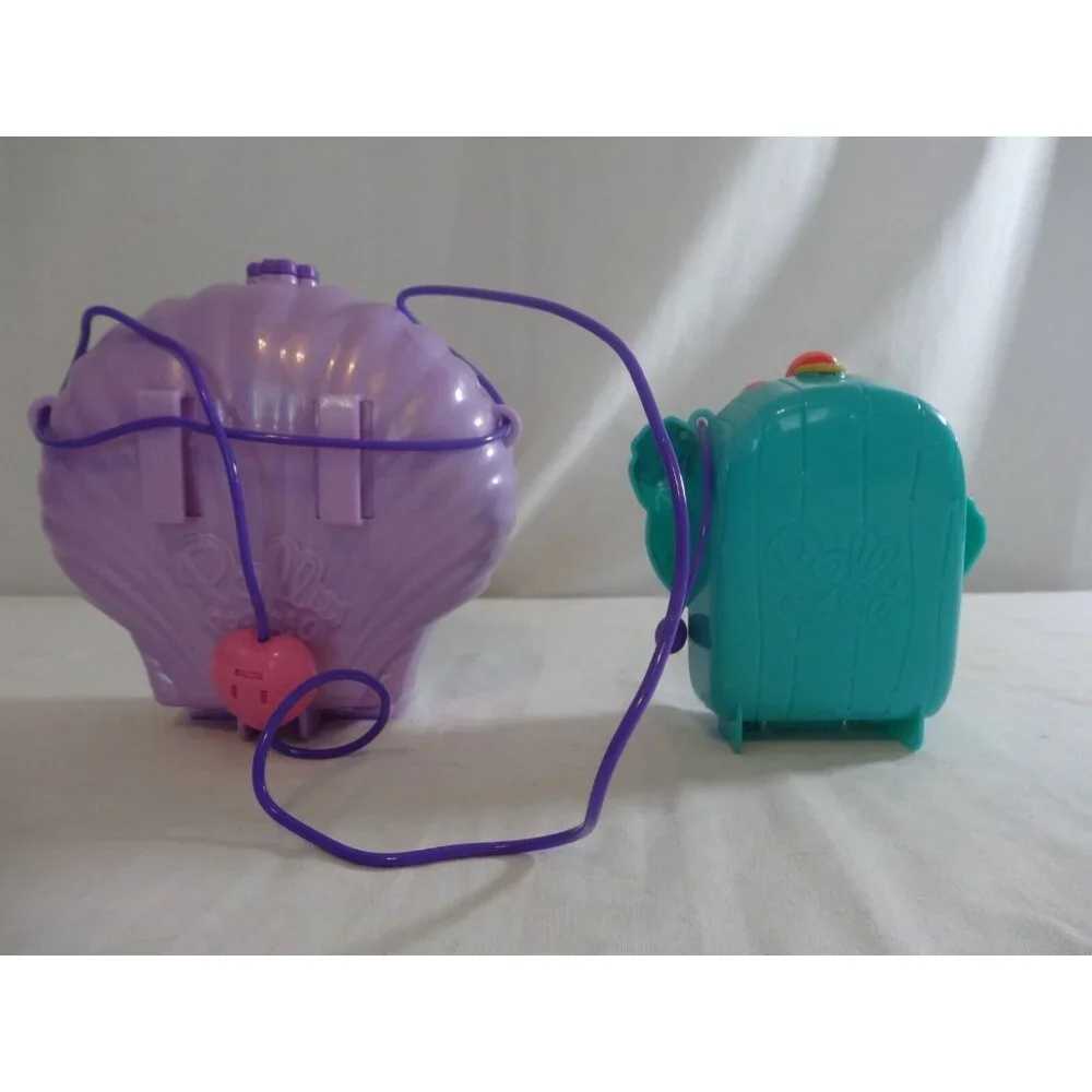 Polly Pocket Sea‎ Shell Purse Activity Ocean Playset 2019 + Cactus Cowgirl Ranch